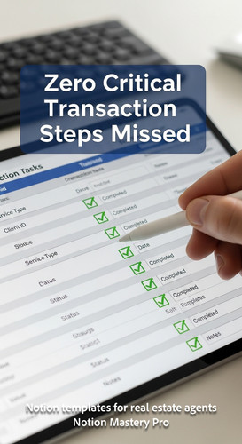 Close up of a hand checkmarking completed transaction tasks on a comprehensive digital checklist wit.jpg
