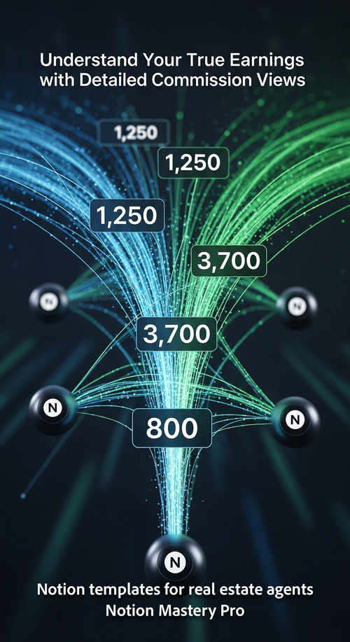 Abstract visualization of data streams transforming into commission numbers connected to transaction.jpg