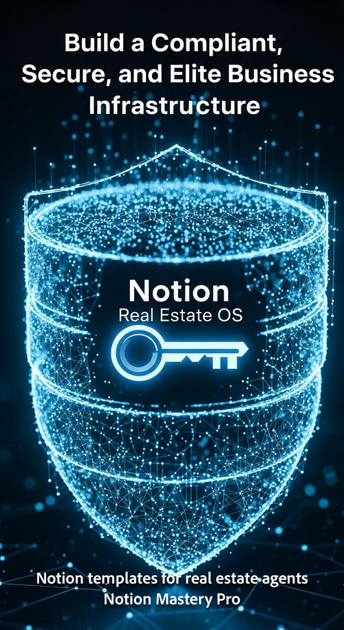 Abstract visualization of glowing blue data nodes forming a secure database shield with an interlock.jpg