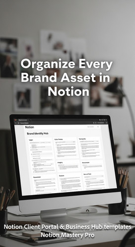 298 Blurred background of a designer studio foreground monitor showing a Notion Brand Identity Hub O.jpg