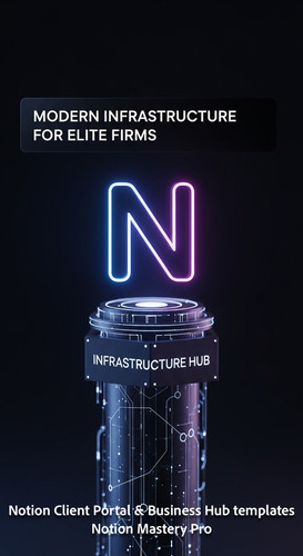 267 Minimalist 3D icon of a glowing N sitting on top of a digital Infrastructure Hub pillar Overlay .jpg