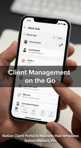 177 Closeup of a hand checkmarking a task in a Notion Client Hub mobile app on an iPhone Overlay Cli.jpg