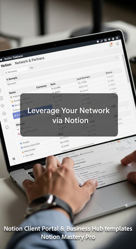 90 Closeup of a hand scrolling through a Notion Network Partners database Overlay Leverage Your Netw.jpg