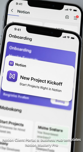 61 Closeup of a smartphone notification New Project Kickoff over a Notion Onboarding screen Overlay .jpg