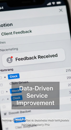 233 Closeup of a smartphone notification Feedback Received over a blurred Notion Client Feedback dat.jpg