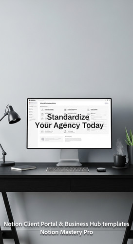 234 Minimalist workspace with a black desk and a monitor showing a Notion Internal Documentation hub.jpg