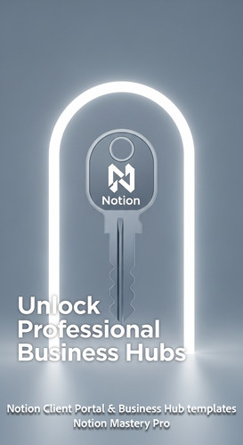 122 Minimalist 3D render of a digital Key with a Notion logo inside a Portal frame Overlay Unlock Pr.jpg