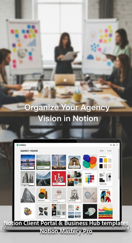 121 Blurred background of a creative session foreground screen with a Notion Inspo Board Overlay Org.jpg