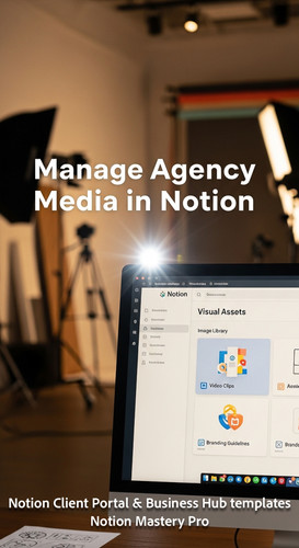 95 Blurred background of a creative studio foreground monitor showing a Notion Visual Assets Overlay.jpg