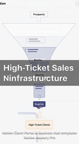 99 Abstract visualization of a funnel turning Prospects into HighTicket Clients in Notion Overlay Hi.jpg
