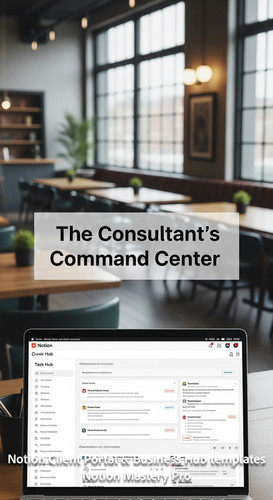 204 Blurred interior of a modern coworking space foreground screen showing a Notion Task Hub Overlay.jpg