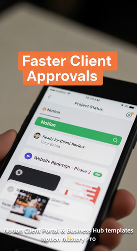 144 Closeup of a smartphone showing a Notion Project Status board with Ready for Client Review Overl.jpg