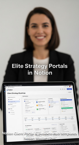 146 Blurred background of a successful consultant foreground screen with a Notion Client Strategy ro.jpg