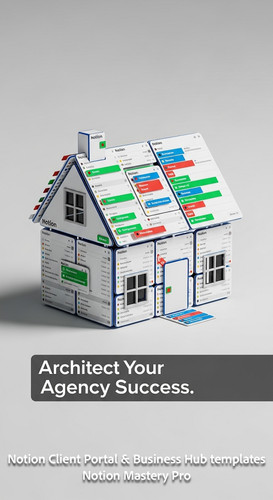 237 Minimalist 3D render of a 3D house made of digital Notion database cards and colorful labels Ove.jpg