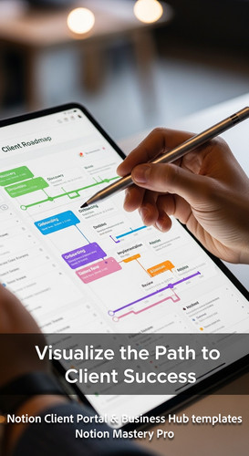 285 Closeup of a hand using a stylus on a tablet showing a Notion Client Roadmap with visual timelin.jpg