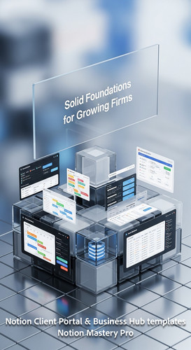 286 Abstract 3D blocks with Notion UI snippets forming a central Business Hub structure on glass Ove.jpg