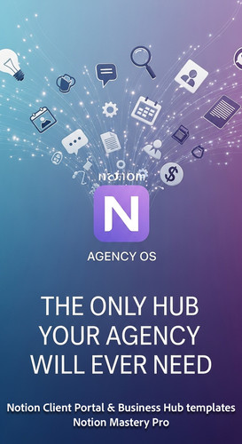 314 Abstract visualization of business icons flowing into a central Notion Agency OS logo icon Overl.jpg