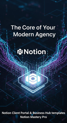 244 Abstract visualization of data streams flowing into a central hexagonal Notion Operating System .jpg