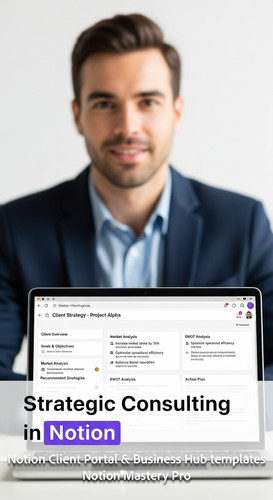 75 Blurred background of a professional consultant foreground screen with a Notion Client Strategy d.jpg