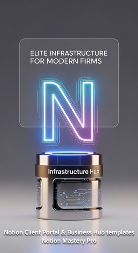 367 Minimalist 3D icon of a glowing N sitting on top of a digital Infrastructure Hub pillar Overlay .jpg