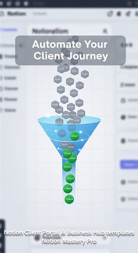 66 Abstract visualization of a funnel turning Lead icons into Client icons inside a Notion grid Over.jpg