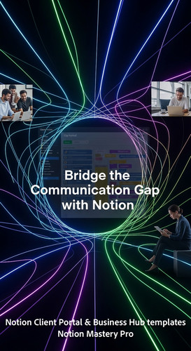 339 Abstract glowing lines forming a Client Portal between a team and a client via a Notion interfac.jpg