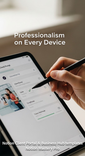 255 Closeup of a hand checkmarking a task in a Notion Client Portal mobile app on an iPad Overlay Pr.jpg