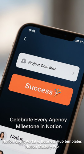 397 Closeup of a smartphone notification Project Goal Met over a Notion Success screen Overlay Celeb.jpg