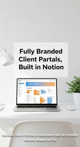 392 Minimalist white office desk with a laptop displaying a Notion Client Portal with a custom banne.jpg