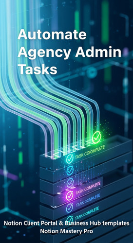 14 Abstract visualization of data streams transforming into Task Complete icons in a Notion list Ove.jpg