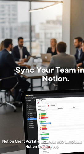 15 Blurred background of a team meeting foreground screen showing a Notion Meeting Notes database wi.jpg