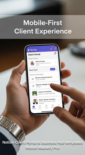 33 Closeup of a hand checkmarking a task on a Notion Client Portal mobile app Overlay MobileFirst Cl.jpg