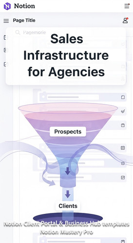 25 Abstract visualization of a funnel converting Prospects into Clients inside a Notion database Ove.jpg