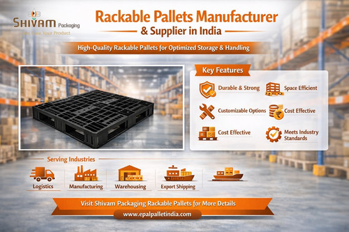 Rackable Pallets Manufacturer and Supplier in India Shivam Packaging.jpg