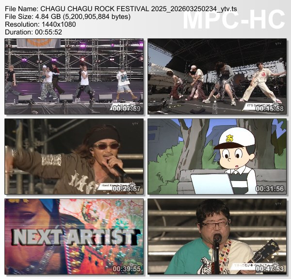 CHAGU CHAGU ROCK FESTIVAL 2025 (ytv 2026.03.24) CHAGU CHAGU ROCK FESTIVAL 2025 (ytv 2026.03.24)