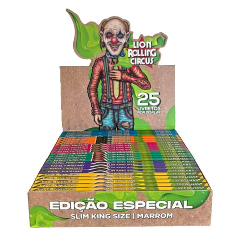 Seda Lion Circus Brasil Brown Ks Slim (1) (1)