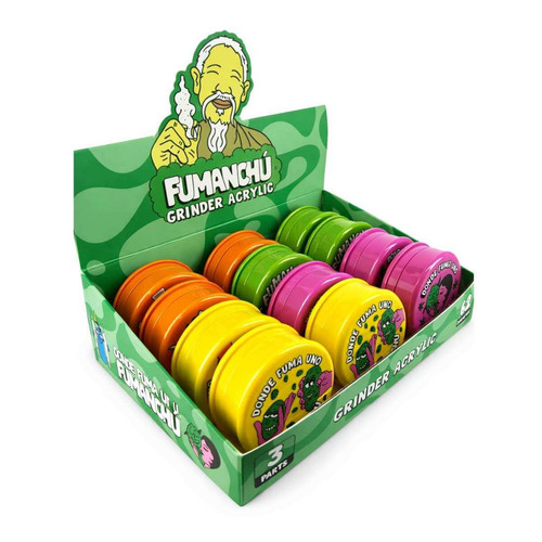 Dichavador Lion Fumanchu Acrylic Grinder (7) (1)