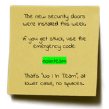 security note