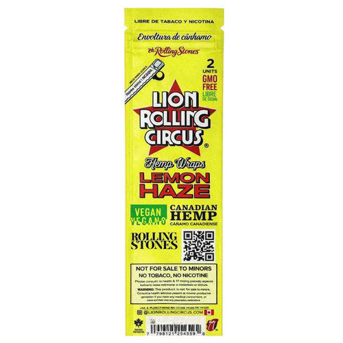 Blunt Wrap Lion Circus Terpeno Lemon Haze Rolling (2) (1)