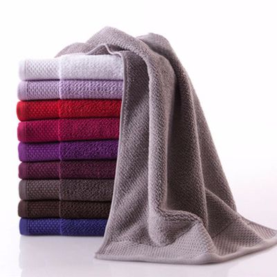 Beaded Bordered Plain Textured Towel -$3.jpg