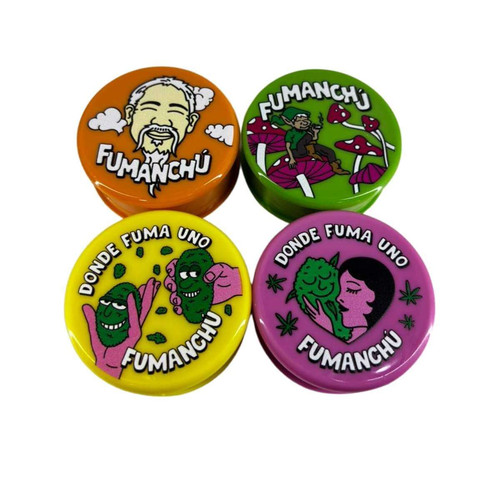 Dichavador Lion Fumanchu Acrylic Grinder (2) (1)