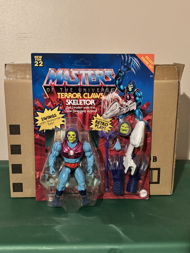 ORIGINS TERROR CLAWS SKELETOR MOSC $35