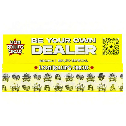 Seda Lion Circus Edição Brasil Slim Branca King Size (10) (1)