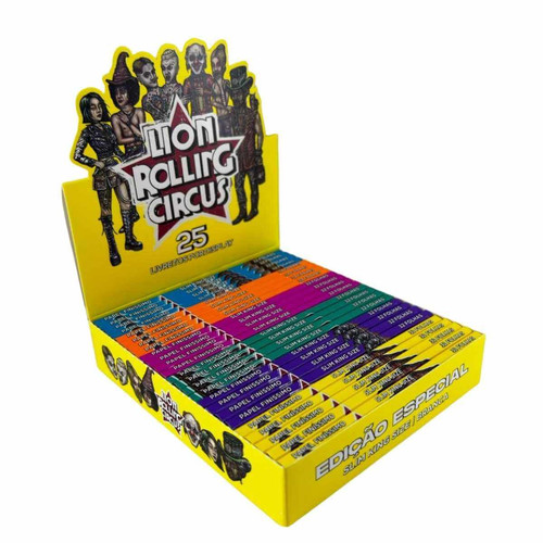 Seda Lion Circus Edição Brasil Slim Branca King Size (11)