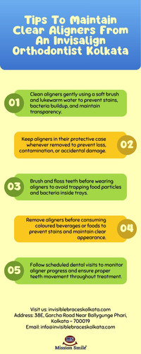 Tips To Maintain Clear Aligners From An Invisalign Orthodontist Kolkata.jpg