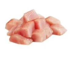 Neymeen/Ayakoora Curry Cut (നെയ്മീൻ)(With Skin,May Include Head),1Kg,Gross Weight Before Cleaning/Cutting