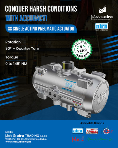 Trusted Pneumatic Actuator Supplier in UAE | Mark & Aira Valve.jpg