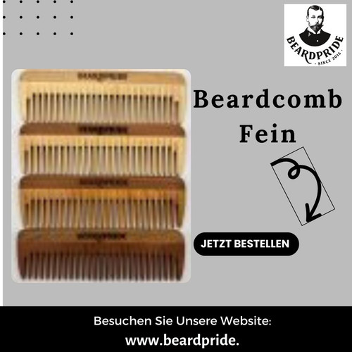 Beardcomb Fein von Beardpride – Präziser Kamm für Bartpflege.jpg