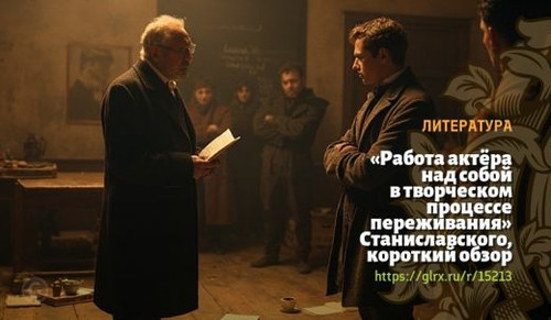 Короткий обзор книги Константина Станиславского «Работа актёра над собой». Работа актёра над собой, .jpg