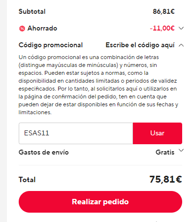 cupón amazon